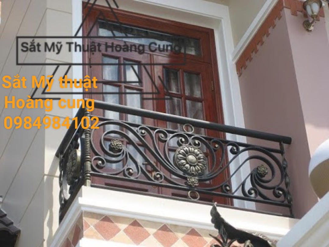 Ban công sắt mỹ thuật đẹp BC11