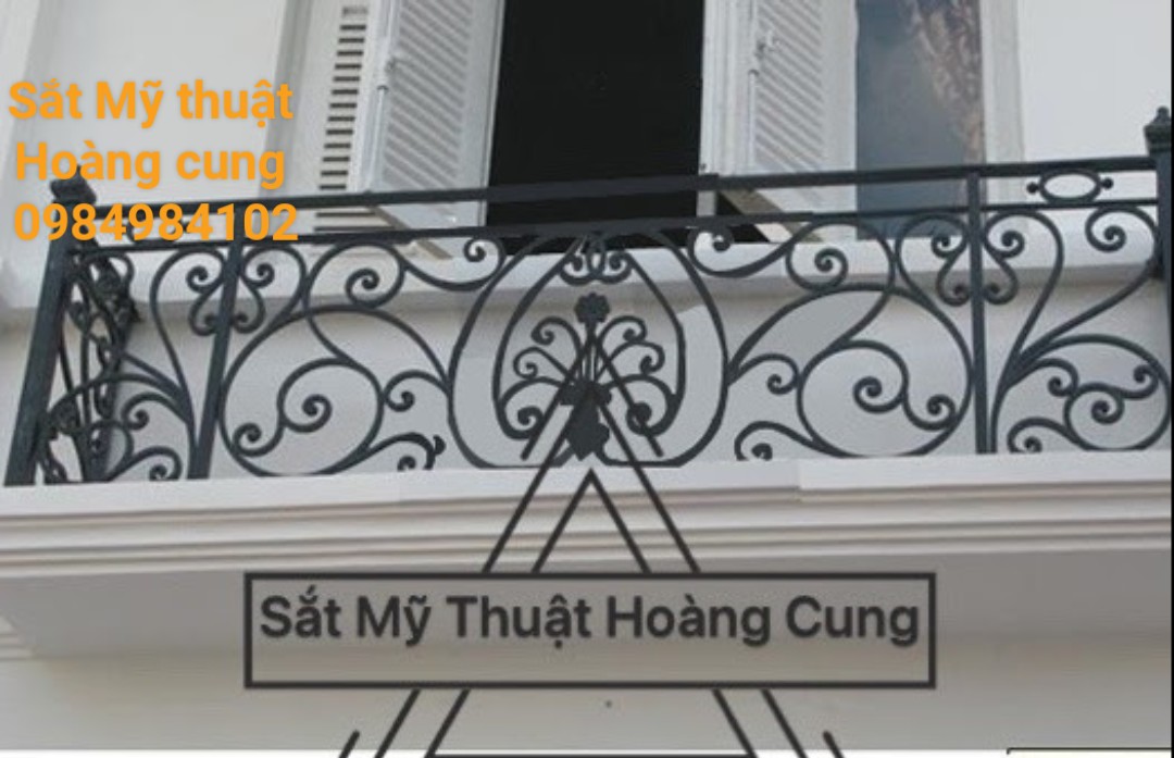 Ban công sắt mỹ thuật đẹp BC09