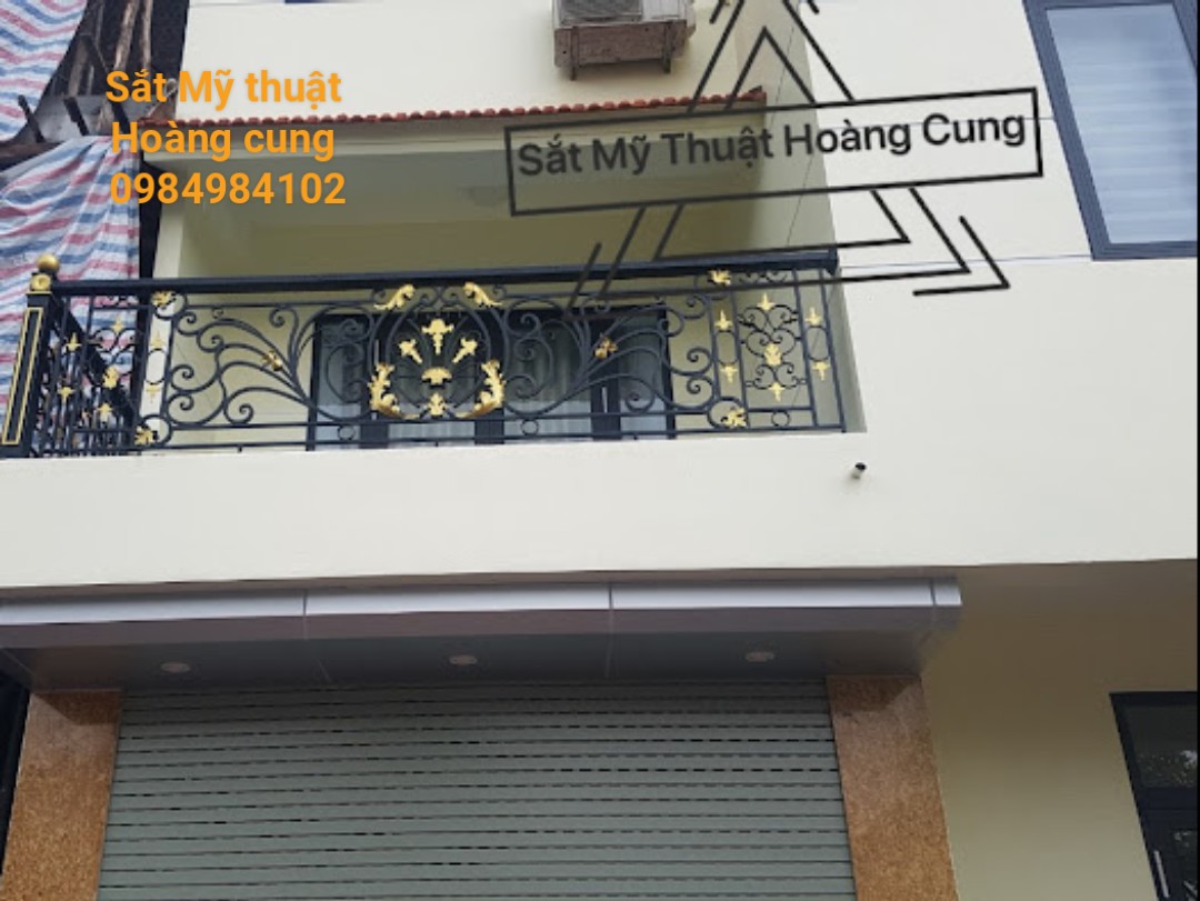 Ban công sắt mỹ thuật đẹp BC07