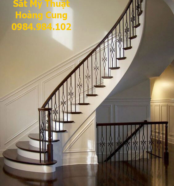 cầu thang sắt nghệ thuật cao cấp (18)