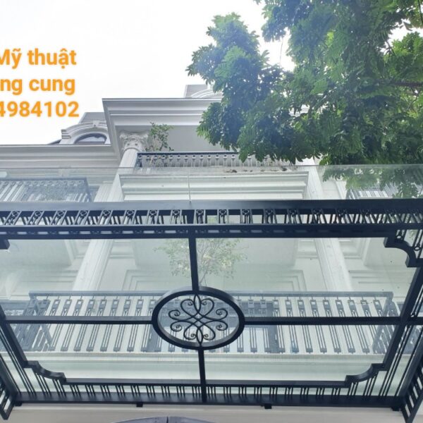 mái kính cường lực sắt mỹ thuật (45)